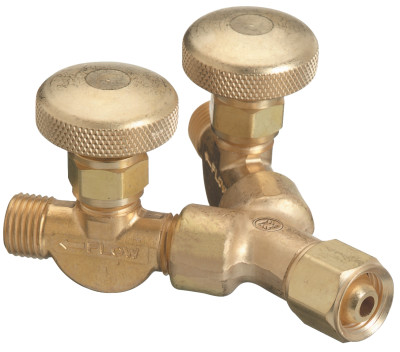  Y CONNECTION WITH VALVES