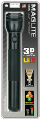  3D LED FLASHLIGHT-BLACK